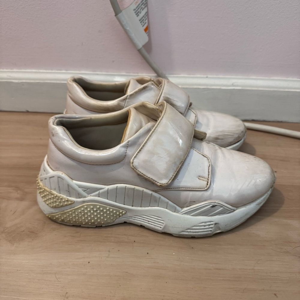 Jeffrey Campbell Sneakers White Velcro